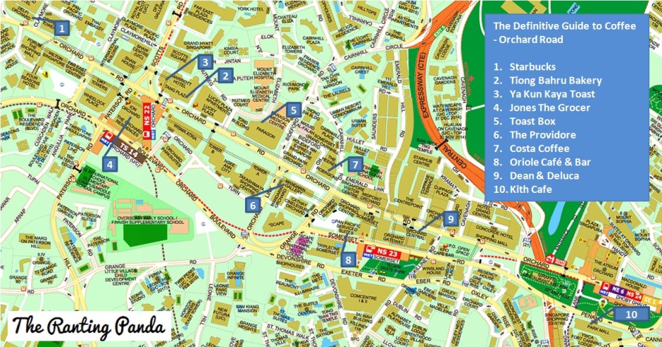 Coffee Guide - Orchard Road