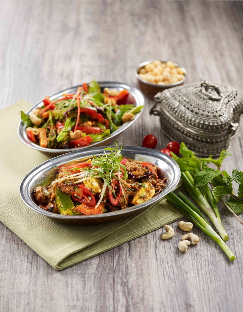 Vegetables Jaipure and Kadhai Paneer