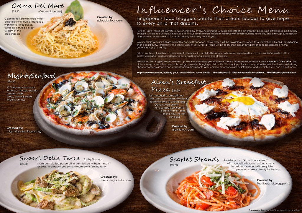 Snippets Pasta Fresca Da Salvatore Influencer’s Choice Menu Dining