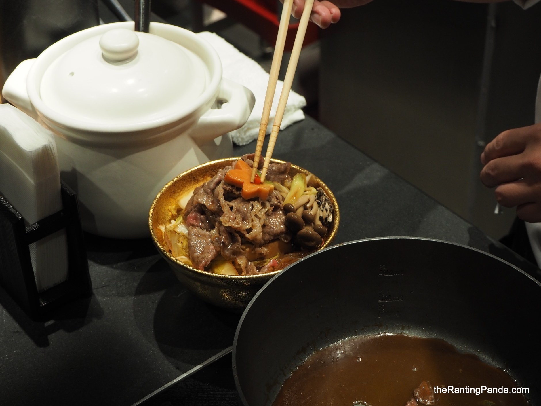Food Review Beef Sukiyaki Don Keisuke at Tanjong Pagar Keisuke