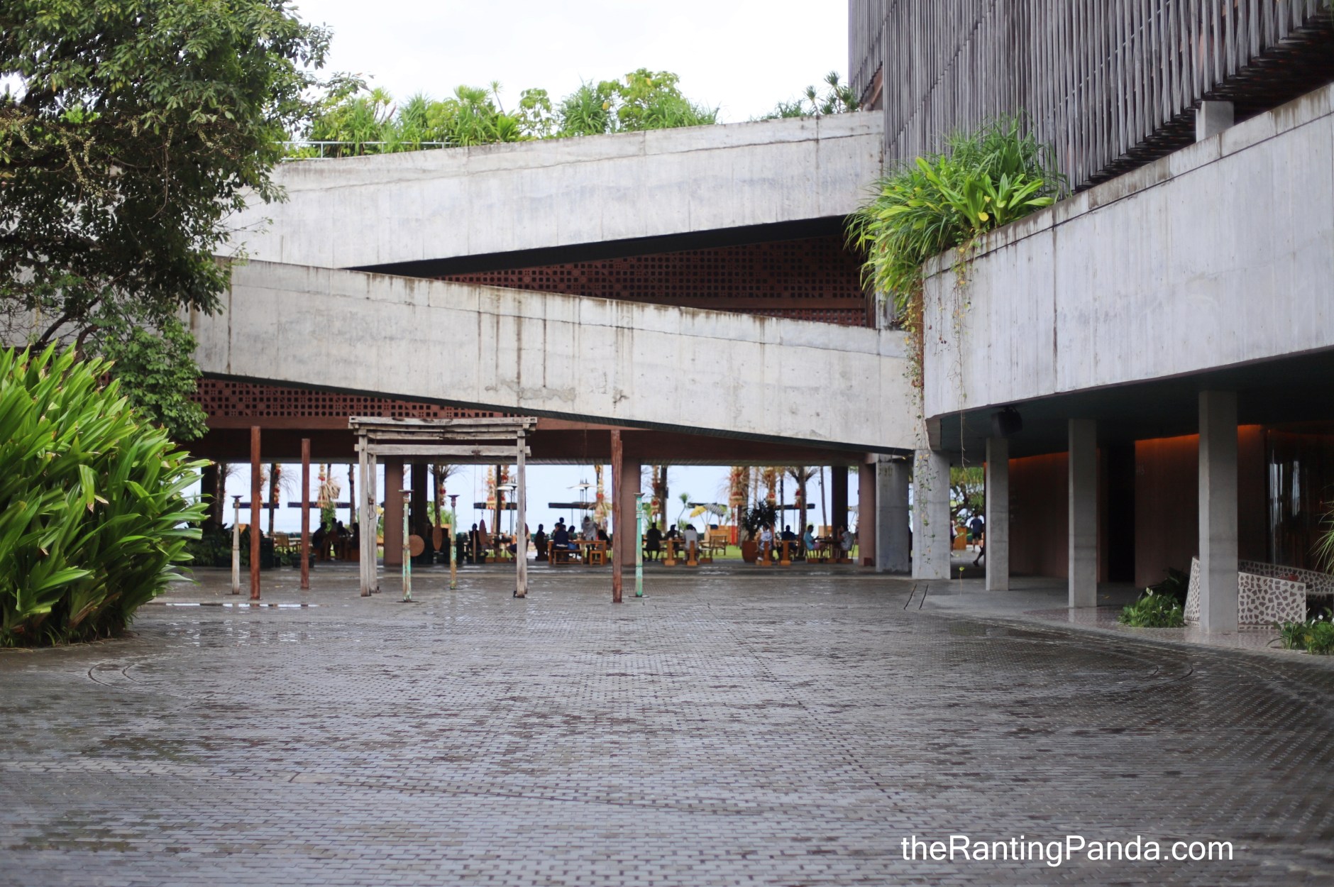 Potato Head Bali Hotel spa with tropical setting